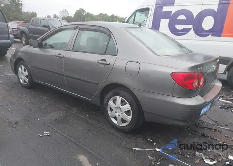 2007 Toyota Corolla Ce из США, поврежденный, VIN 2T1BR30E77C736543